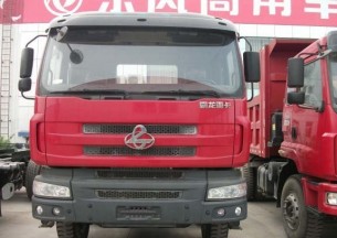 东风柳汽 霸龙重卡 290马力 8X4 自卸车(LZ3313PEF)