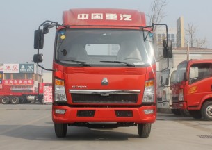 中国重汽 HOWO 102马力 4.2米单排栏板式轻卡