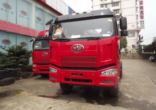 解放 J6P重卡 350马力 6X4 自卸车(平头)(CA3250P66K2L1T1A1E)