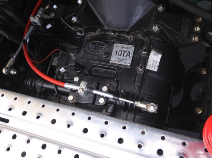 解放 J6P重卡 420马力 6X4 牵引车(平地板)底盘图（13/22）