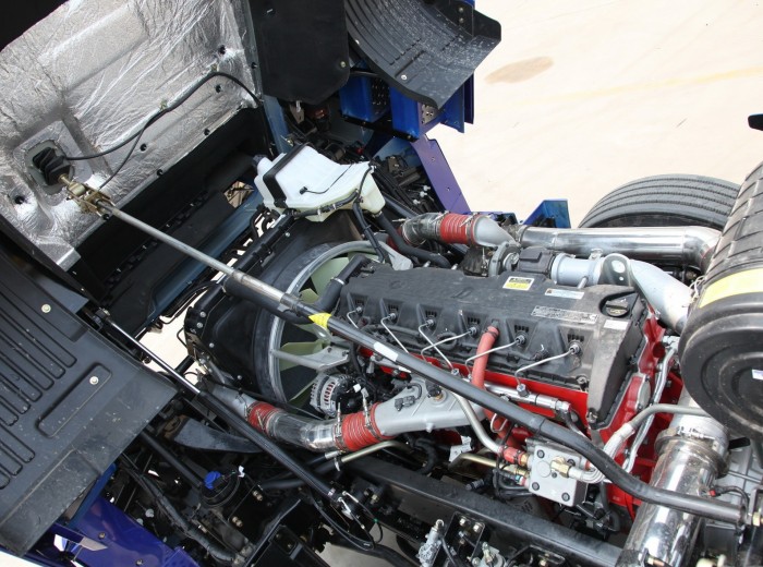 福田 欧曼GTL超能版 6系重卡 430马力 6X4 牵引车(平地板驾驶室)(BJ4259SNFKB)底盘图（120/167）
