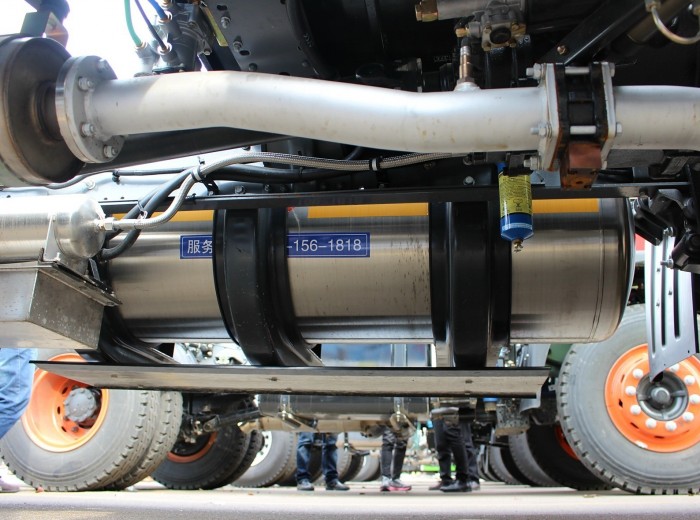 江淮 格尔发K3L系列重卡 140马力 4X2 LNG港口牵引车(窄体)(HFC4241P1N5C29V)底盘图（86/91）