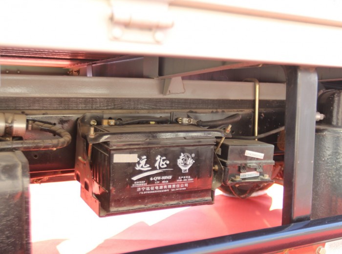 福田奥铃TX 103马力 4.23米单排栏板轻卡（CNG/汽油双燃料）底盘图（5/12）