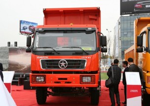 大运重卡 340马力 6X4 自卸车(型号DYX3251)