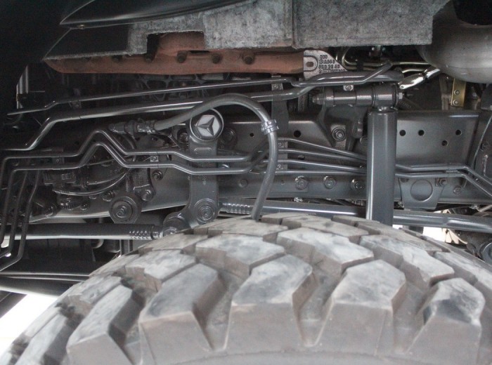 奔驰 Actros重卡 610马力 8X8 牵引车(型号4160)底盘图（13/13）