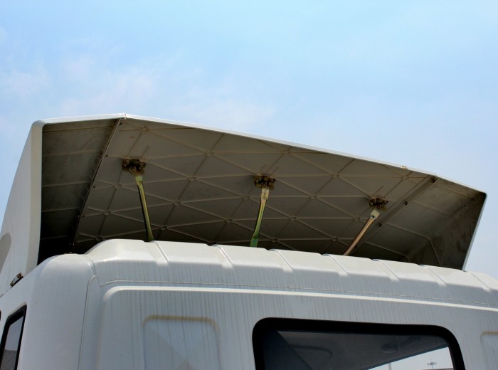 开瑞绿卡T 109马力 3.9米排半栏板式轻卡底盘(潍柴动力)外观图（27/31）