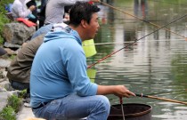 公司工会组织开展第三届职工钓鱼比赛