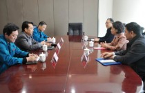 山东省国机电工会领导到中国重汽调研